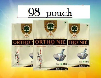 Greenstone 98 Orthonil Ortho pai Nil Powder Joint Pain Relief Powder Powder(98 x 1 Units)
