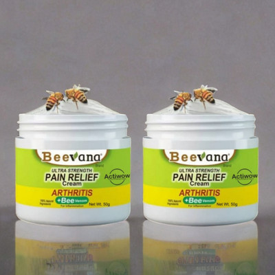 ACTIWOW BeeVana Pain Relief for Swollen & Aching Joints Pack of 2 Cream(2 x 25 g)