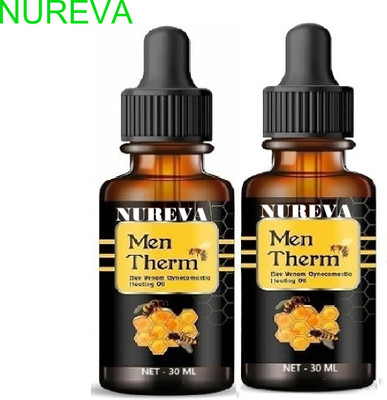 nureva Men Thermal Therapy Oil – Gyno Use 2 Pack Liquid(2 x 30 ml)