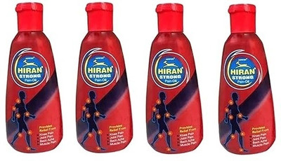 Hiran Strong Pain Oil 40Ml 4PC with Money Back Guarantee from. inside Liquid(4 x 40 ml)