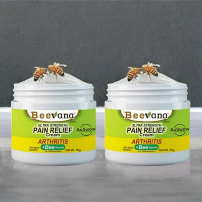 Bee Venom Cream for Fast Relief from Tension & Stiffness Pack of 2 Cream(2 x 50 g)