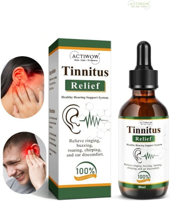 ACTIWOW Tinnitus Relief Herbal Ear Soothe Formula Liquid(30 ml)