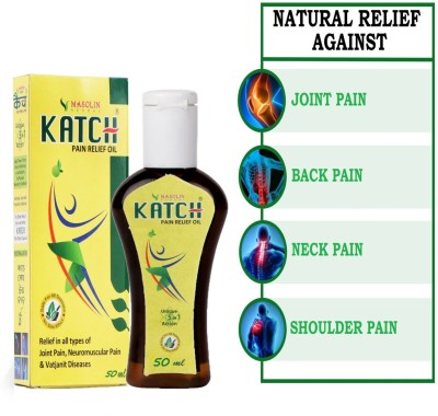 Masolin Herbal Katch Ayurvedic Joint Pain Massage Oil 50ml Liquid(50 ml)