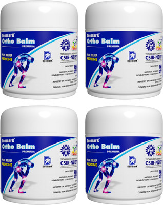 DEEMARK Relieve Joint Pain with our Ortho Balm - Fast-Acting Pain Relief Formula Balm(4 x 50 g)
