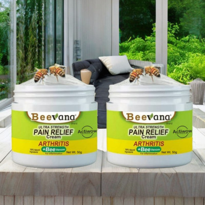 Bee Venom Pain Cream for Effective Relief & Healing Pack of 2 Cream(2 x 50 g)