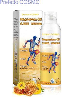 Prefetto COSMO Magnesium Oil Bee Venom Joint Spray – All Day Relief Liquid(100 ml)