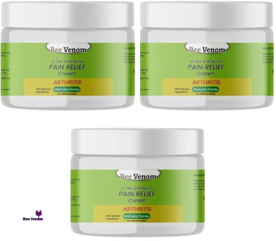 Bee Venom Pain Cream Inflammation Reducer Cream Reliable pain relief OG Cream(3 x 50 ml)