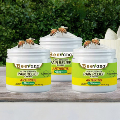 Bee Venom Joint Relief for Knee & Shoulder Aches Pack of 3 Cream(3 x 50 g)