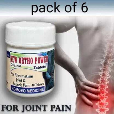 HARBORZA Ayurvedic new ortho power pack of 8 Tablets(6 x 40 Units)