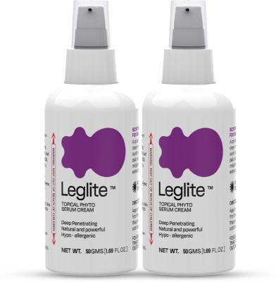 Varco LegLite Serum Cream for Leg Pain, Cramps & Sciatica Pain (Pack of 2)- 2x50gm Cream(2 x 50 g)