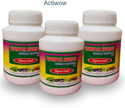 ACTIWOW Vidyapith Sugar Powder for a Natural Sugar Level Control Pack of 3 G01 Powder(3 x 100 g)