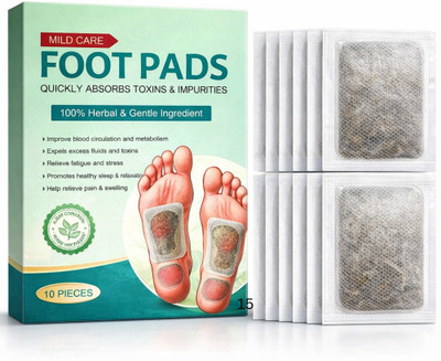 FLORIMYST Ginger Foot Pad Natural Herbal Detox Foot Pads for Wellness Plaster & Patch Plaster & Patch(10 Patches)