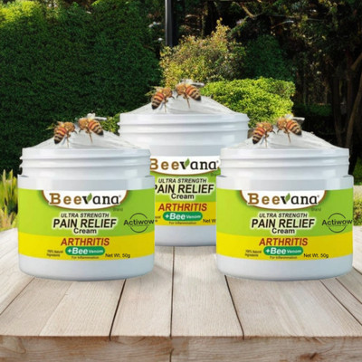 ACTIWOW BeeVana Relief for Tired & Stiff Legs Pack of 3 Cream(3 x 16.67 g)