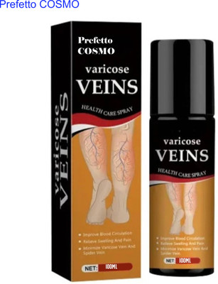 Prefetto COSMO Herbal Varicose Veins Spray for Fast Results Liquid(100 ml)