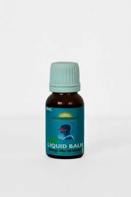 SAMBRIDHHI Special Liquid Balm For Quick Relief of Cold | Headache | Blocked Nose Balm(15 ml)