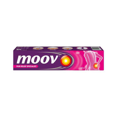 MOOV Fast Pain Relief,Body, Joints, Ortho like Medicine, Ointment, Balm for Men Women Cream(50 g)