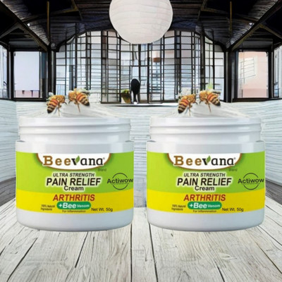 ACTIWOW BeeVana Quick Relief for Full-Body Inflammation Pack of 2 Cream(2 x 25 g)