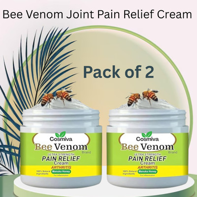 COSMIVA BeeVenom Joint & Bone Therapy Cream for bee venom pain cream Cream(2 x 100 g)