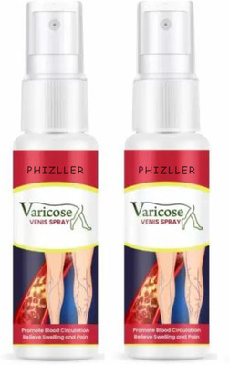 PHIZLLER ORIGINAL VERICOSE VEINS TEATMENT HERBAL SPRAY COMBO OF 2 Spray Spray(2 x 100 g)