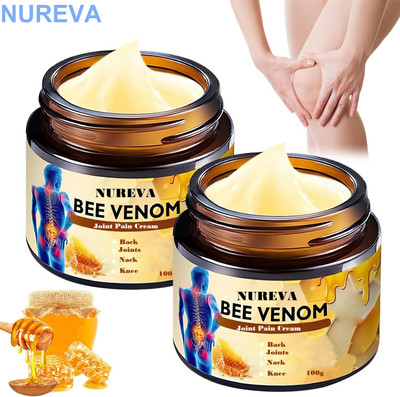 nureva Bee Venom Therapy Balm – Full Body Use – 100g Cream(2 x 100 g)