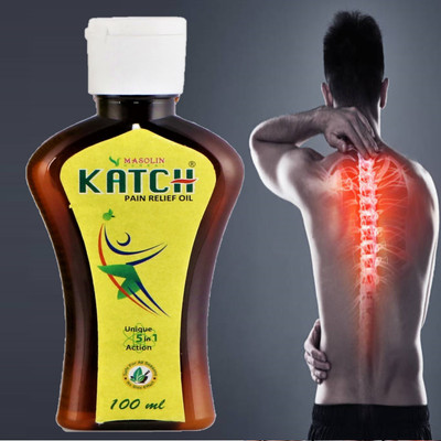 masolin HERBAL KATCH AYURVEDIC PAIN RELEIF OIL - 100 ML Liquid(100 ml)