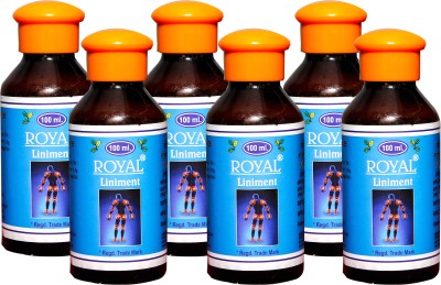 BRS Herbals Royal Liniment Oil Liquid(6 x 100 ml)