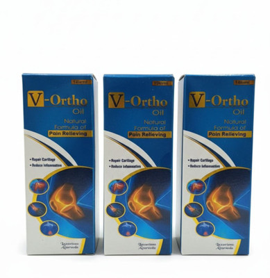 DOOMSDAY V-Orthoo pain relief oil repair cartilage pack of 3 Liquid(2 x 50 ml)
