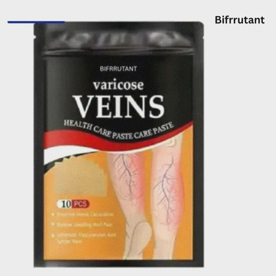 BIFRRUTANT Varicose Veins Patches Herbal Turmeric Blend for Circulation Health Plaster & Patch(10 g)