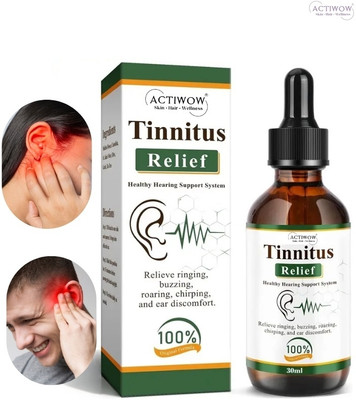 ACTIWOW Tinnitus Relief Herbal Ear Soothe Line Liquid(30 ml)