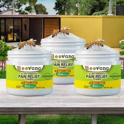 Bee Venom Quick Relief for Sore & Stiff Legs Pack of 3 Cream(3 x 50 g)