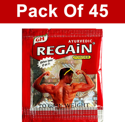 Quickbits Ayurvedic Regain powder For Weight gainer Powder(45 x 1 Units)