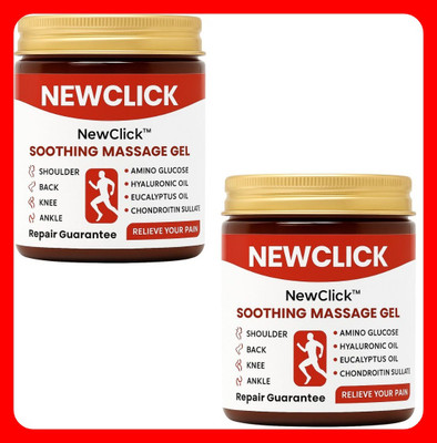 NewClick F1_Muscle Relief Massage Gel – Japanese Formula for Aches, Pain & Fatigue (100g) Gel(200 g)