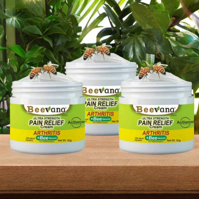Bee Venom Joint Relief for Swollen & Tender Knees Pack of 3 Cream(3 x 50 g)