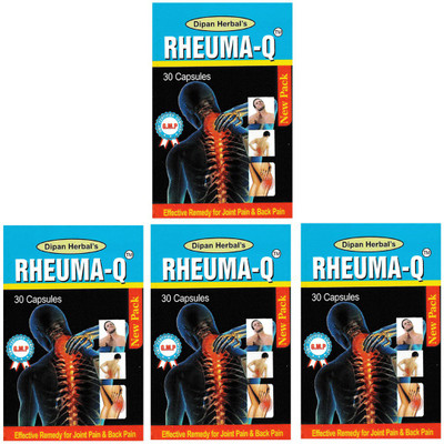 Dipan Herbal Drheuma Q Capsule For Pain Relief Capsules(120 Units)