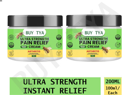 Buy TYA Bee Venom Ultra Strength Cream 100 ml – 2-Pack for Fast Acting Relief Cream(2 x 100 ml)