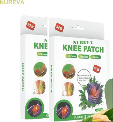 nureva Advanced Knee Therapy Patch - Pack of 2 Plaster & Patch(2 x 10 Patches)