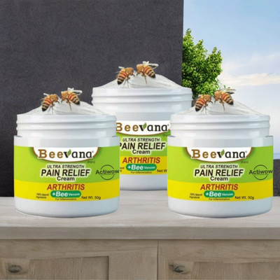 Bee Venom Muscle & Joint Relief for Rapid Comfort Pack of 3 Cream(3 x 50 g)