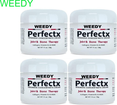 WEEDY PerfectX Muscle & Joint Cream 100g x 4 Natural Cure Cream(4 x 100 g)