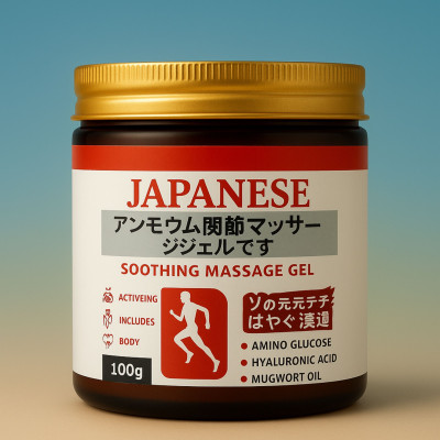 Vishmart Soothing Massage Gel Japanese Balm Pack of 1 100g Cream(100 g)