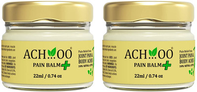 ACH...OO Pain Balm Joint Pain & Body Aches _22ml (Pack of 2) Balm(2 x 22 g)