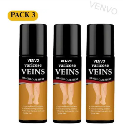 venvo Varicose vein spray - Herbal Blend 404 (3*100ml) Spray(3 x 100 ml)