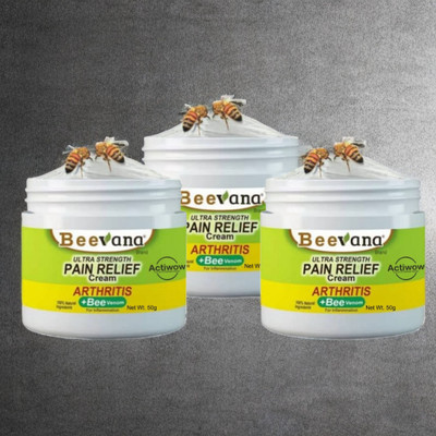 Bee Venom Relief for Sore Muscles After Physical Activity Pack of 3 Cream(3 x 50 g)