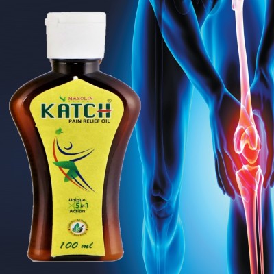 Masolin Herbal Katch Pain Relief Oil-100ml Liquid(100 ml)