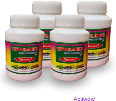 ACTIWOW Vidyapith Sugar Powder for Supporting Consistent Glucose Control Pack of 4 A01 Powder(4 x 100 g)