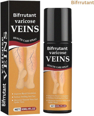 BIFRRUTANT Varicose Veins Spray Herbal Daily Use Solution Liquid(50 ml)