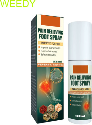 WEEDY Muscle Pain Spray for Feet - Pack 1 Liquid(100 ml)