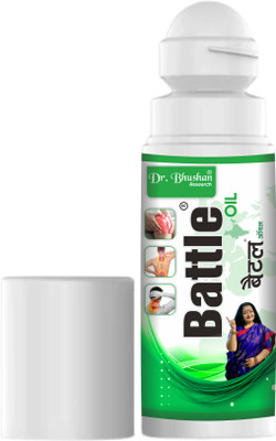 Dr. Bhushan's Research Battle Liniment Pain Relief Ayurvedic oil - 75 ml Liquid(75 ml)