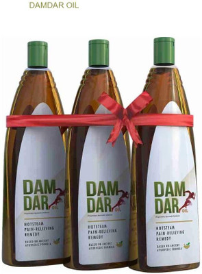 damdar Joint Pain Relief Ayurvedic Oil Liquid Pack Of 3 Lo19 Liquid(3 x 66.67 ml)