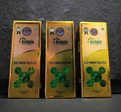 Asclepius Exe Panchh Tulsi Liquid(3 x 0.25 ml)