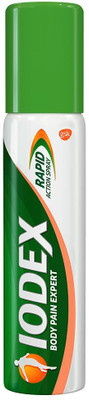 Iodex Body Pain Expert Rapid Action Spray Pack of 1 Spray(60 g)